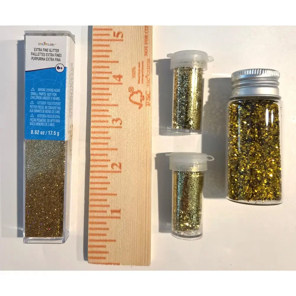 Glitter Lot Gold Craft Art DIY Resin Cheer Stamping Scrapbooking
